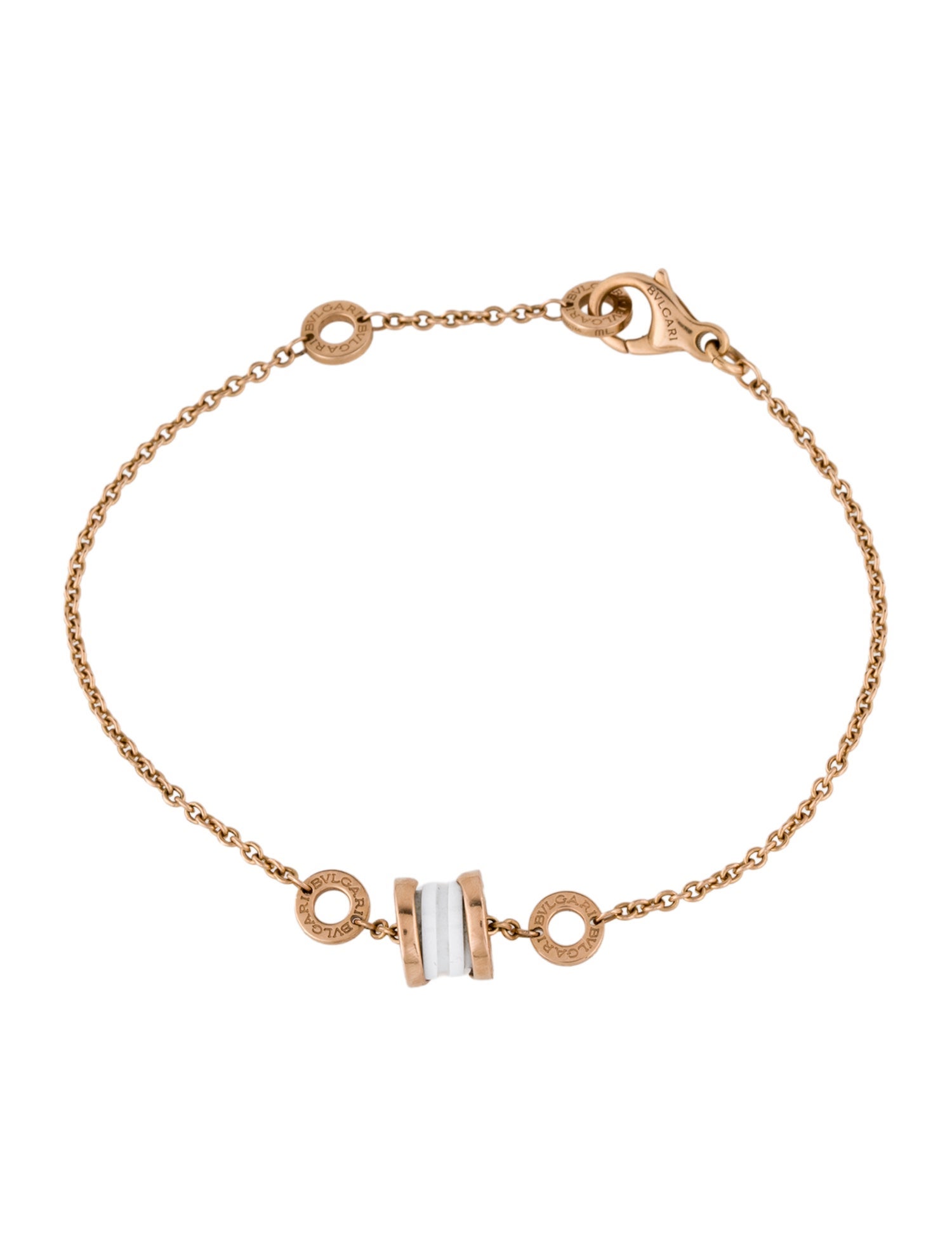 Bvlgari Ceramic B.zero1 Station Bracelet