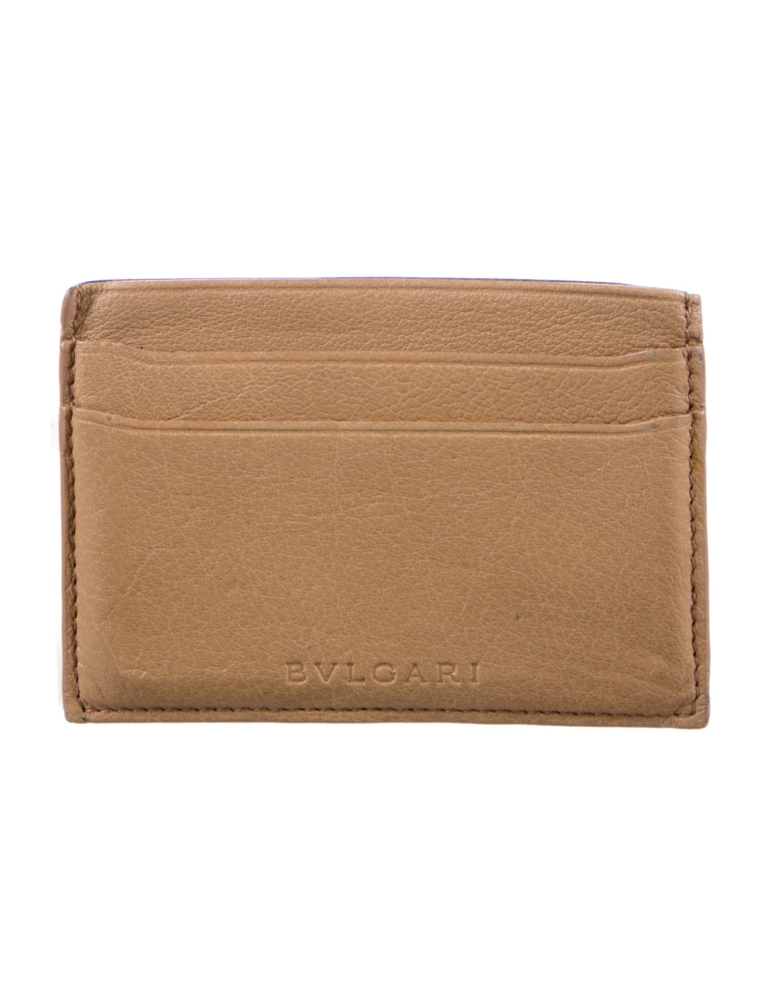 Bvlgari Leather Card Holder