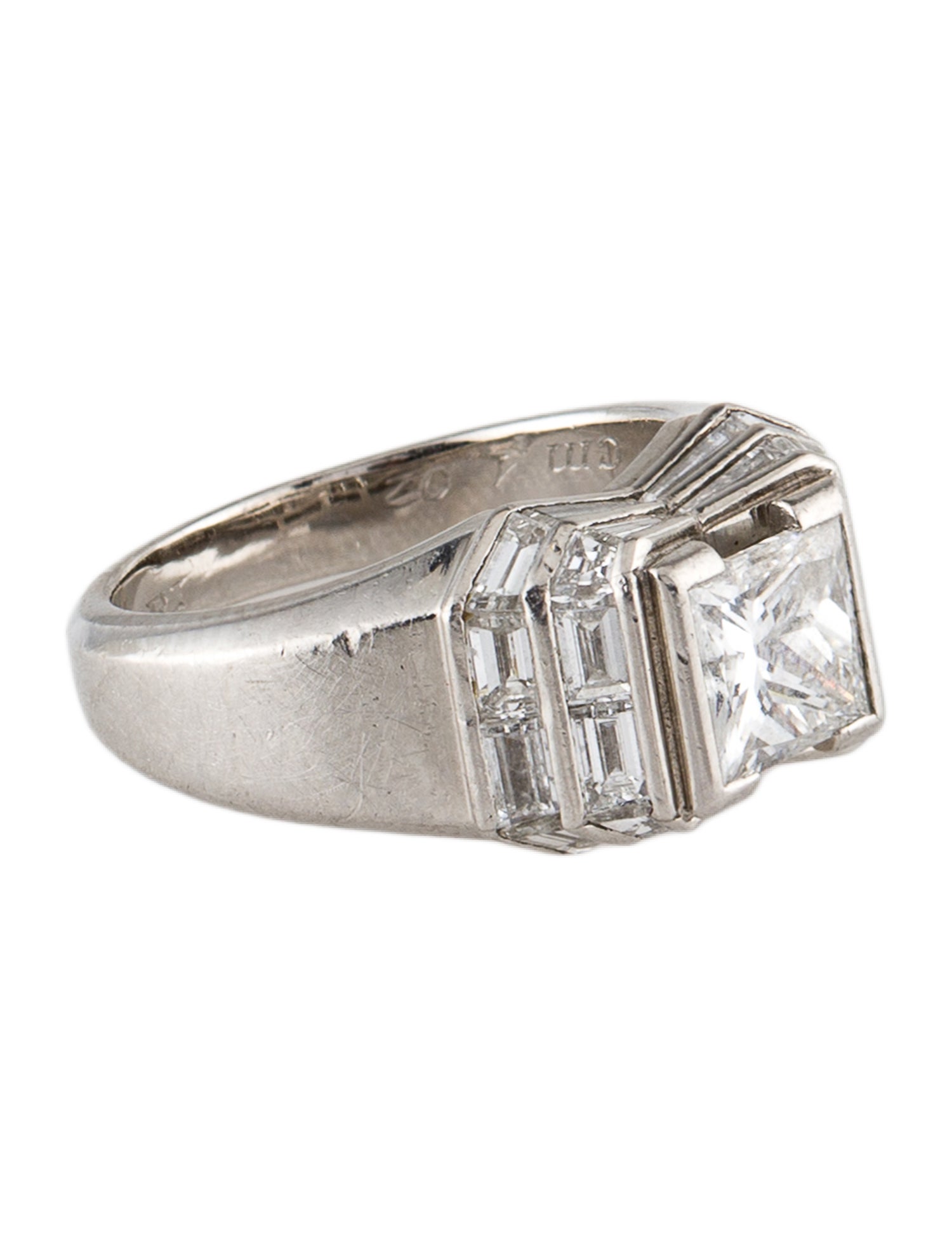 Bvlgari Platinum Diamond Ring