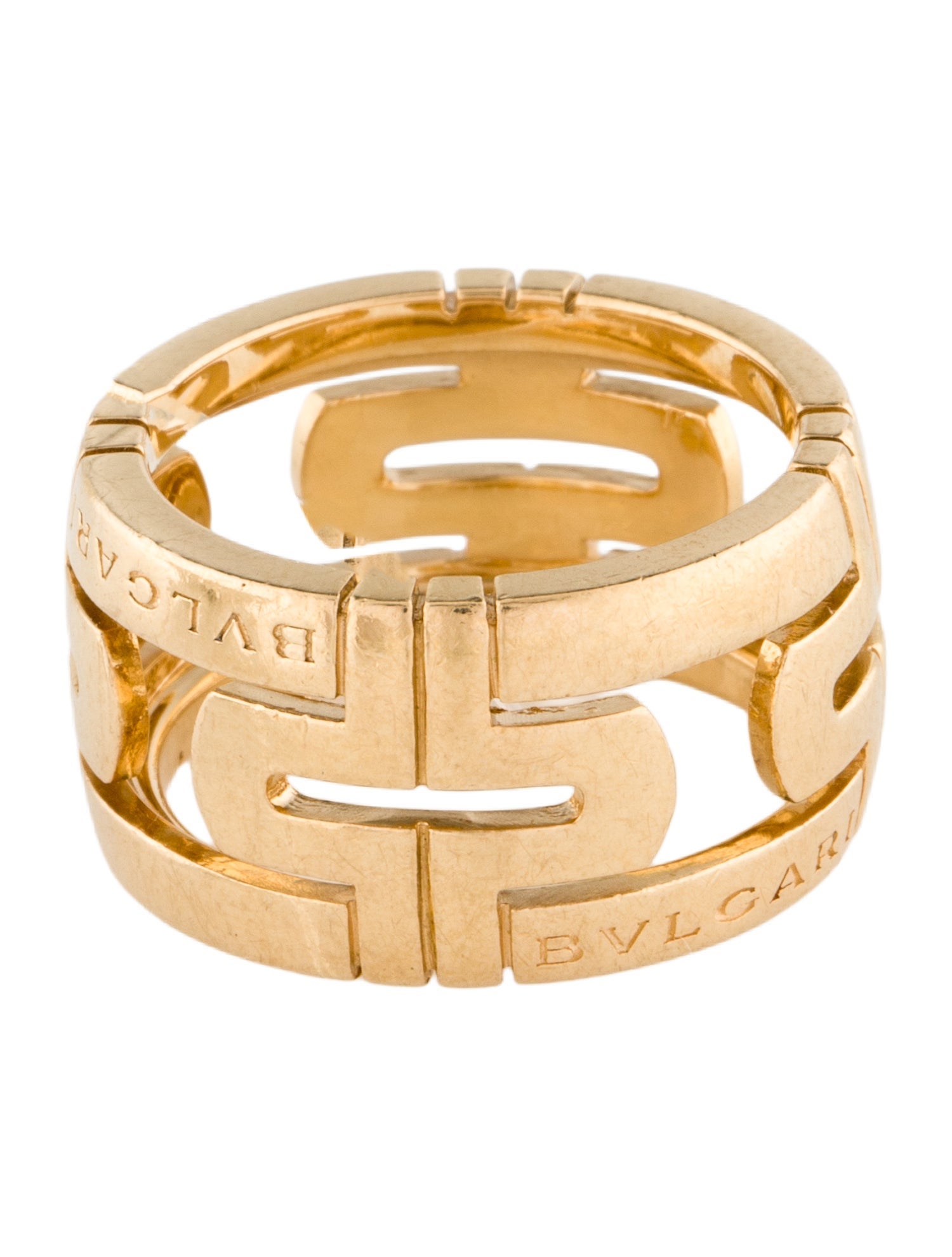 Bvlgari 18K Parentesi Ring