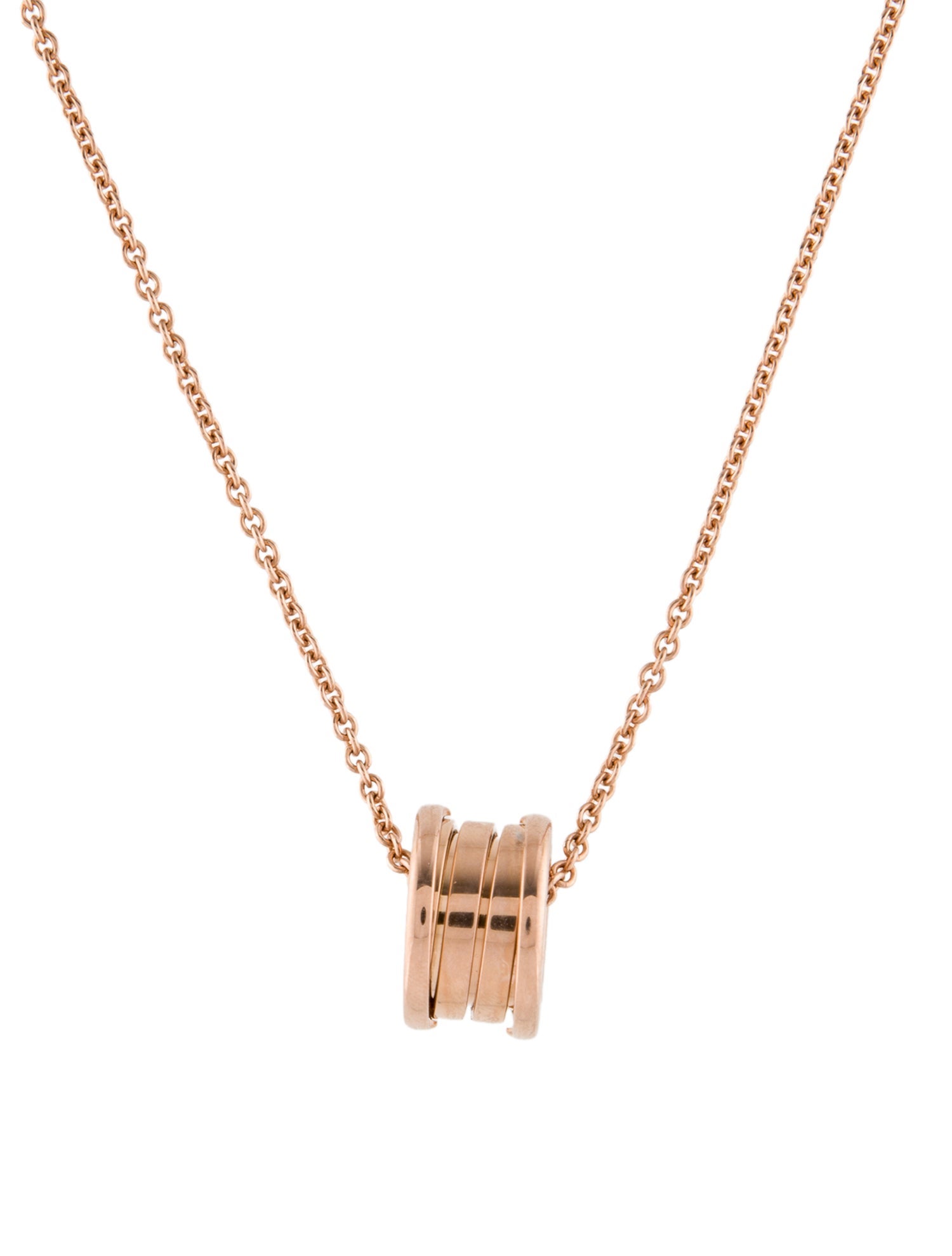 Bvlgari 18K B.Zero1 Pendant Necklace