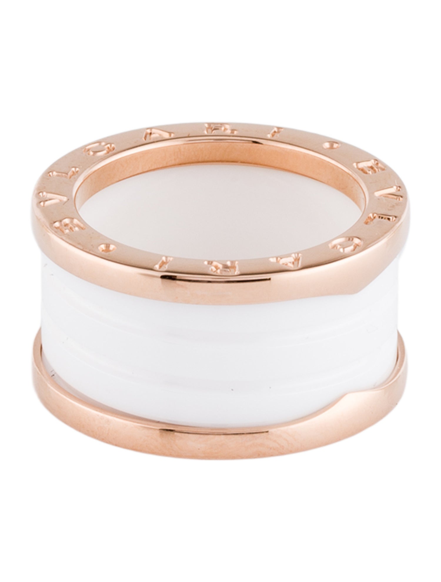 Bvlgari 18K Ceramic B.zero1 Band