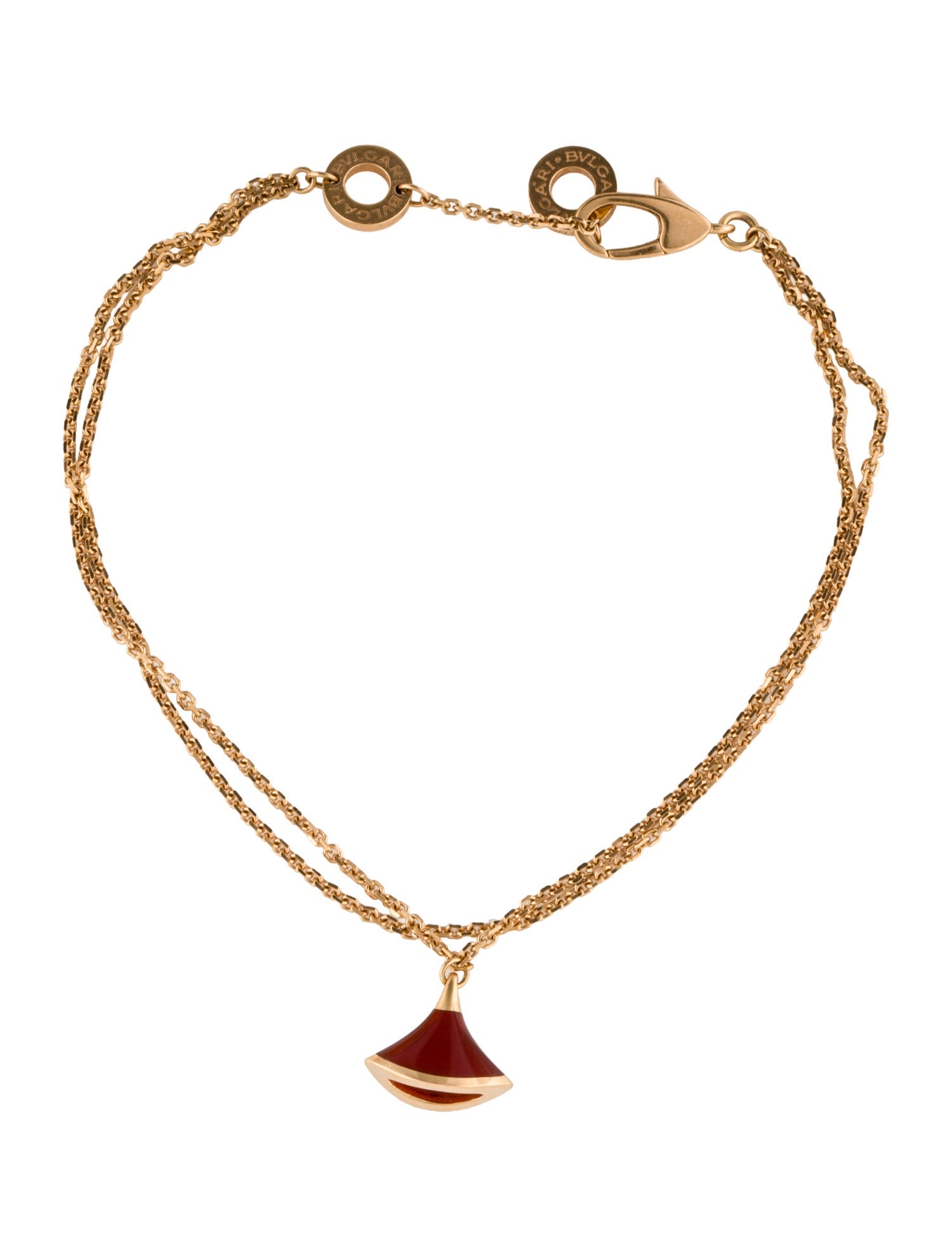 Bvlgari 18K Carnelian Divas' Dream Bracelet