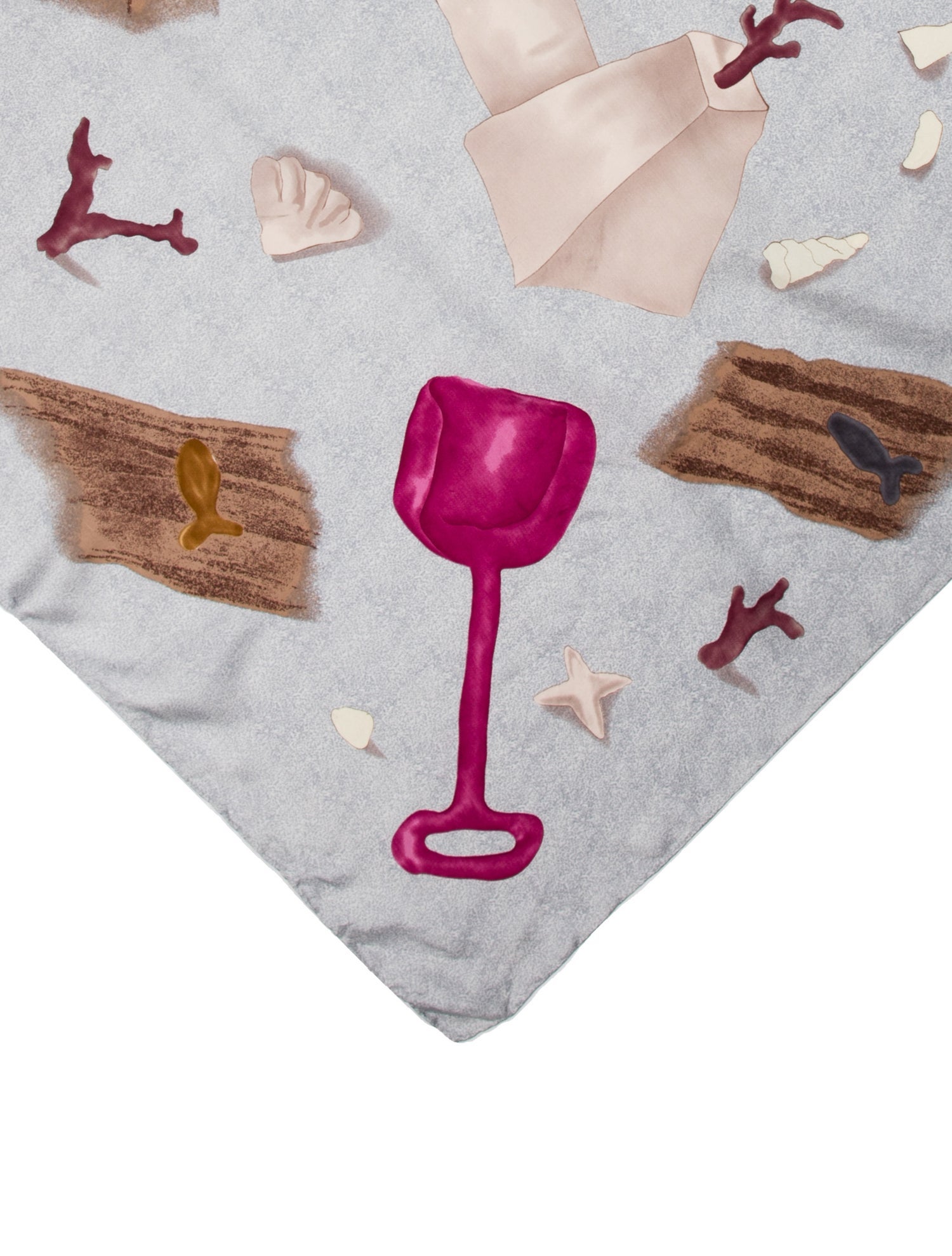 Bvlgari Vintage Printed Scarf