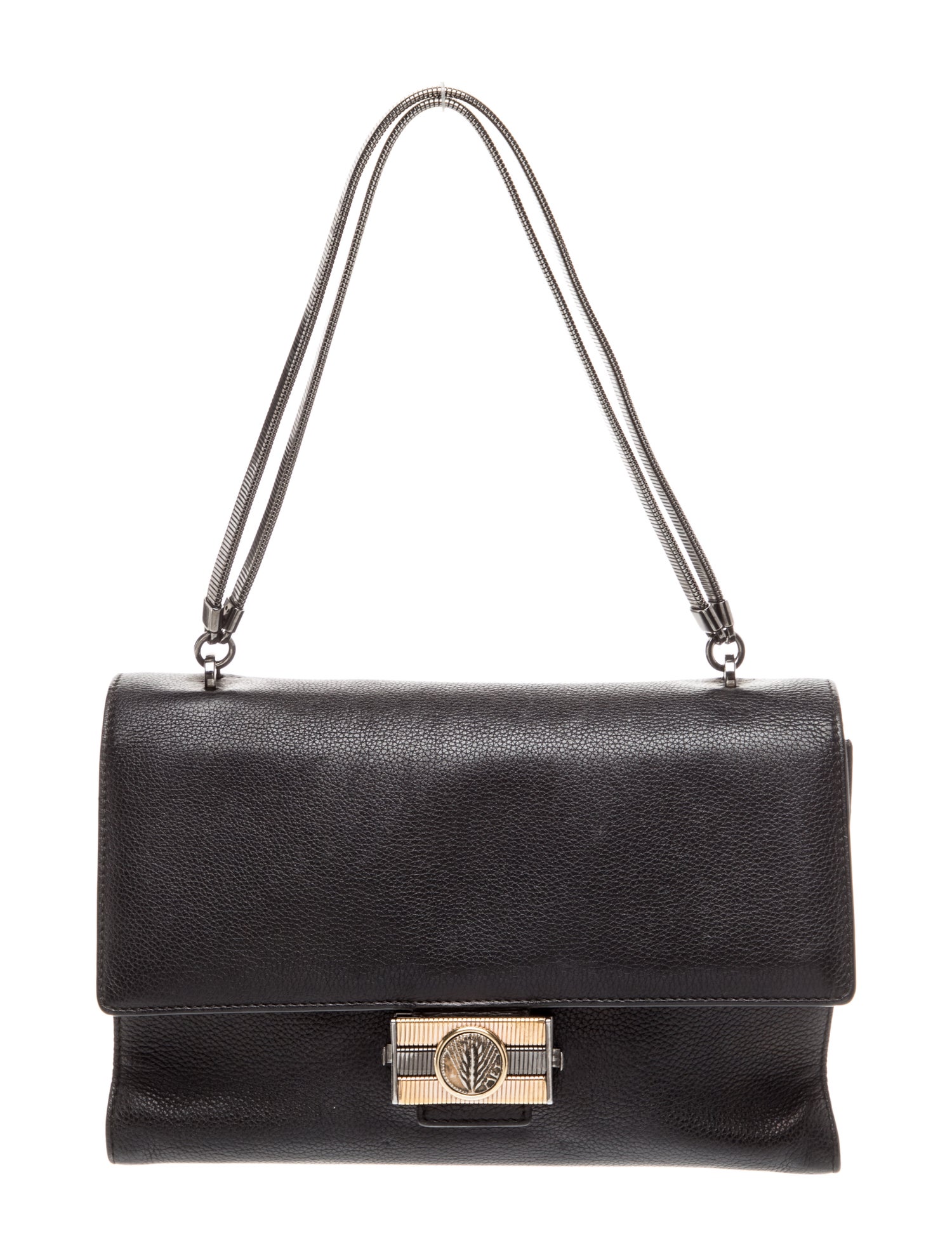 Bvlgari Leather Monete Flap Cover Bag