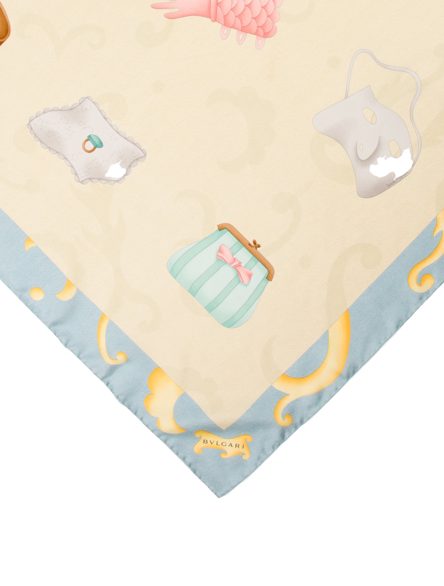 Bvlgari Silk Printed Scarf