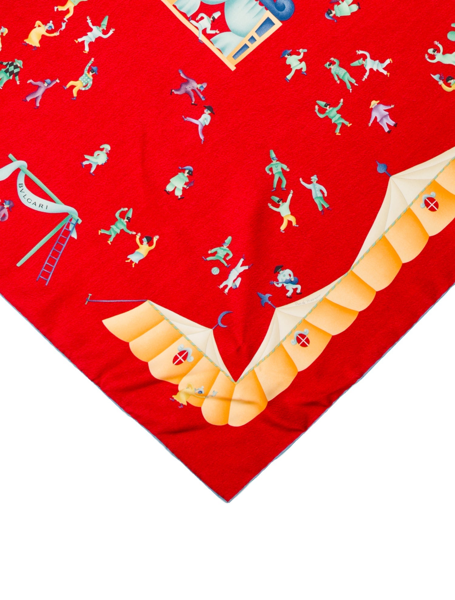 Bvlgari Silk Printed Scarf