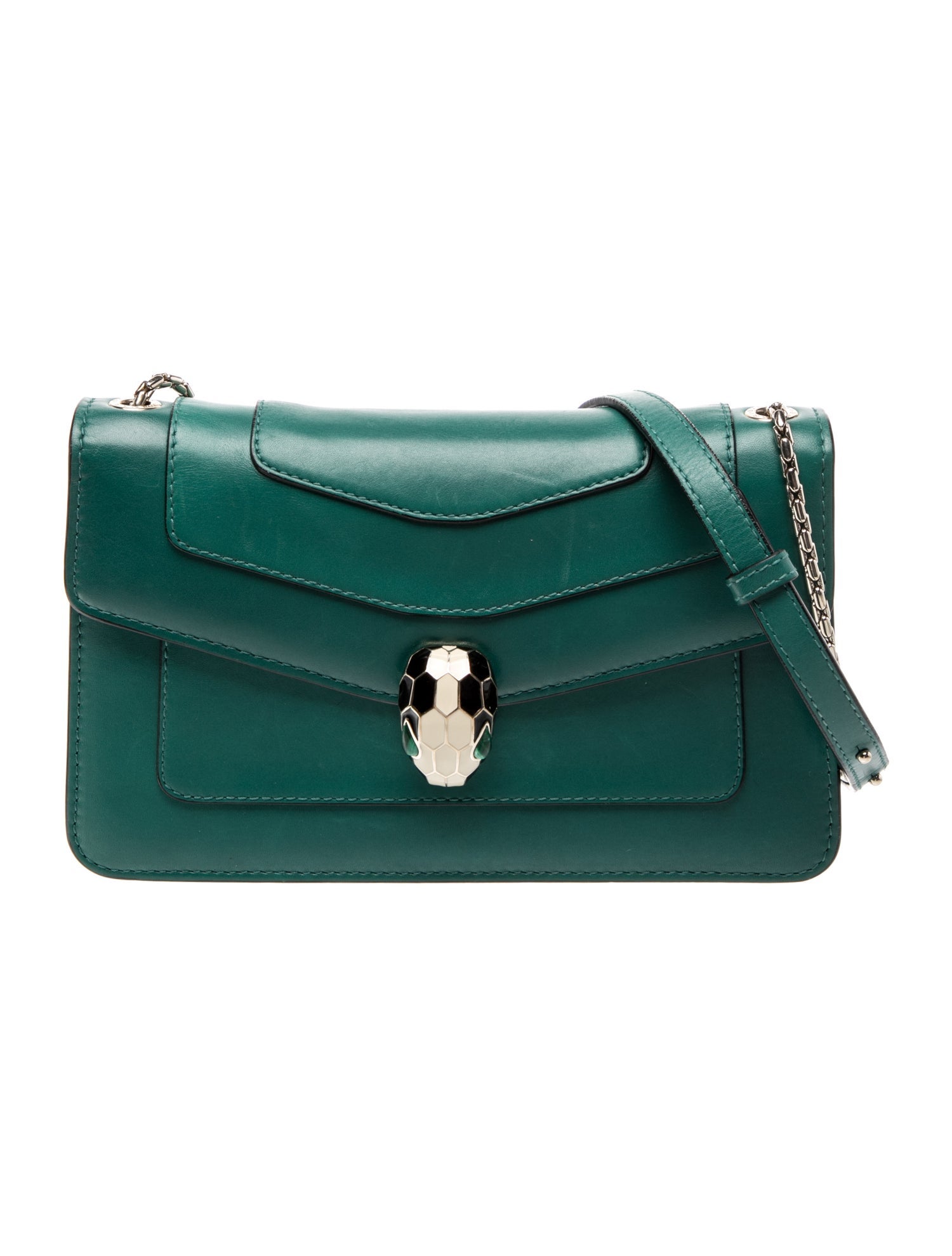 Bvlgari Leather Crossbody Bag