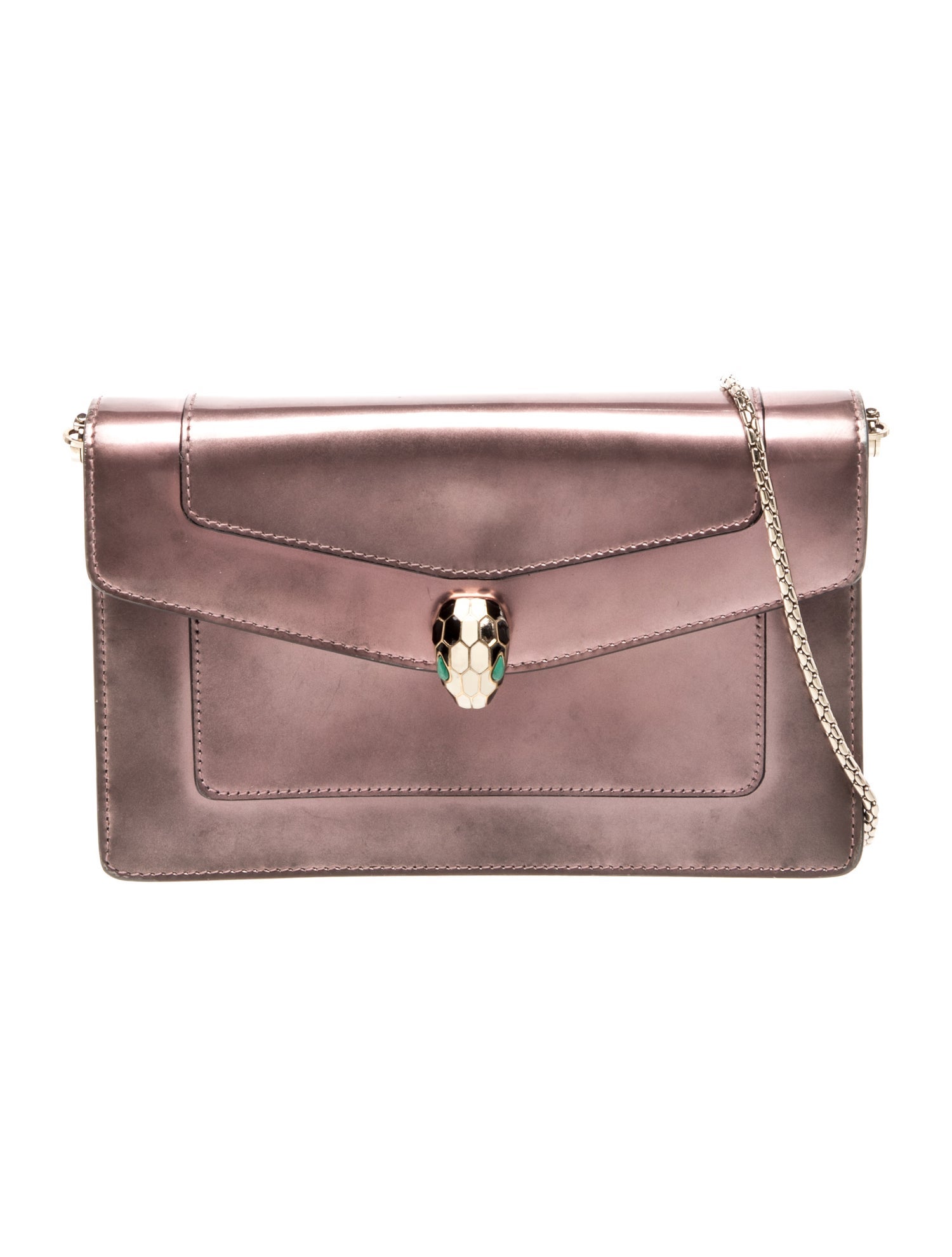 Bvlgari Patent Leather Portfolio