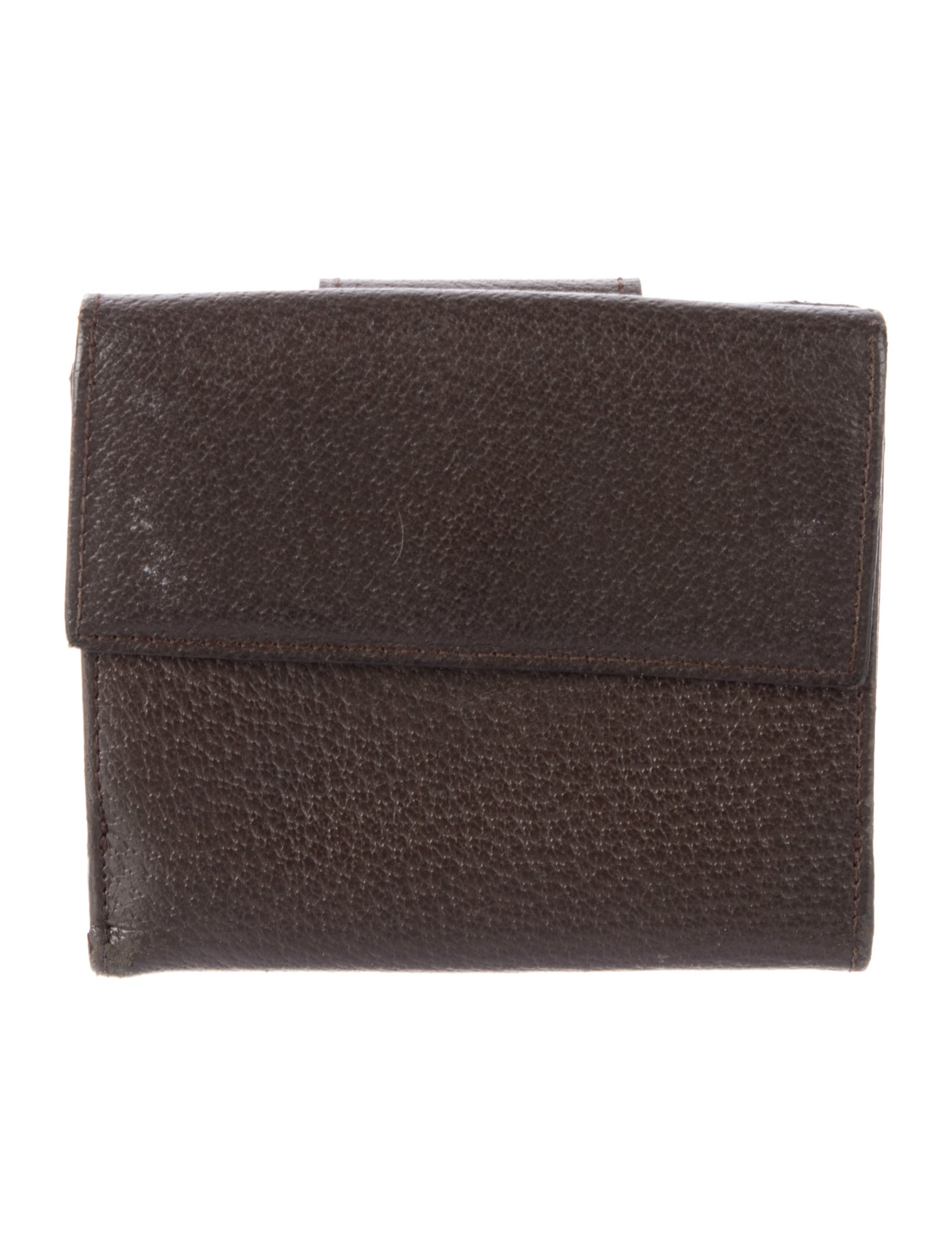Bvlgari Leather Compact Wallet