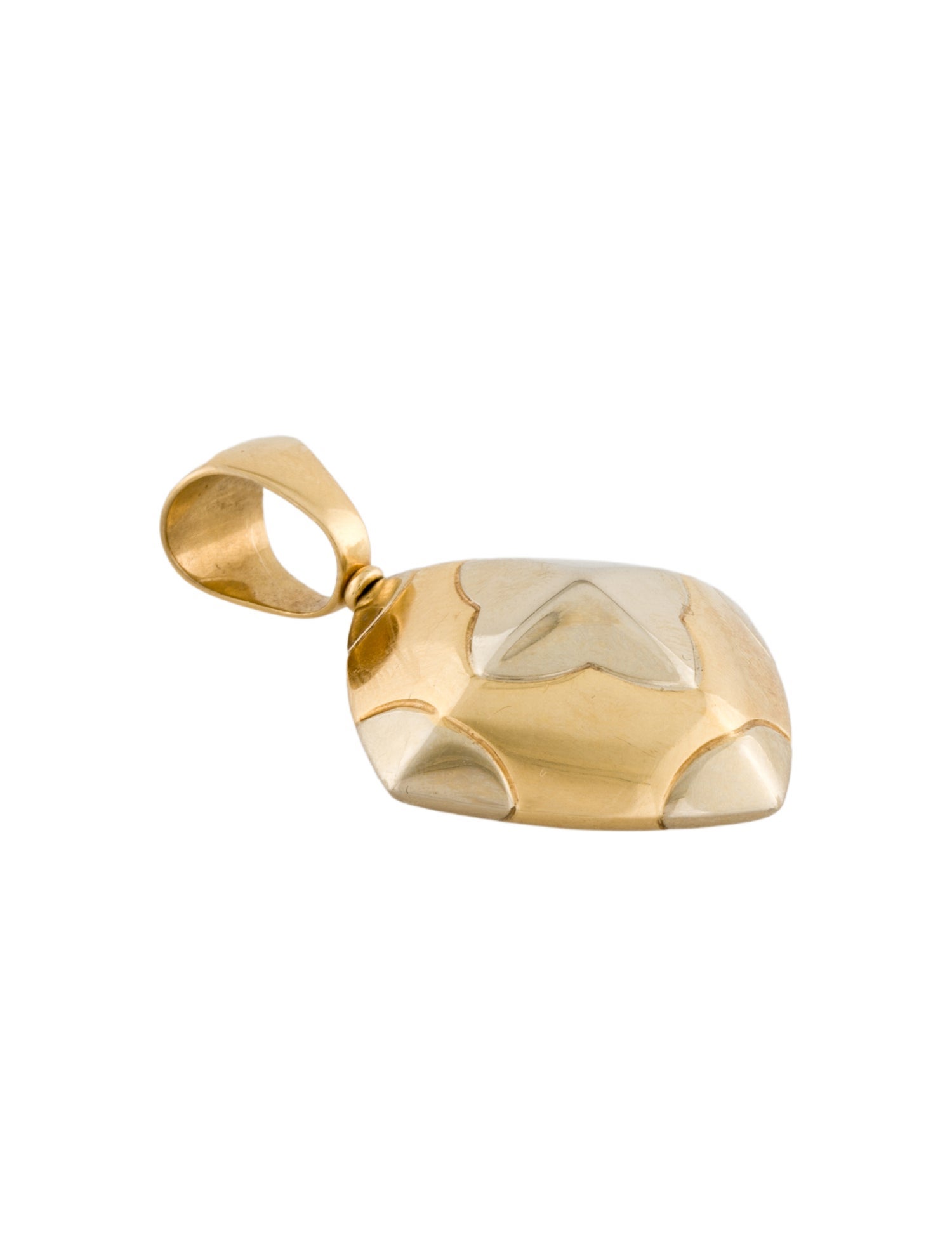 Bvlgari 18K Pyramide Pendant