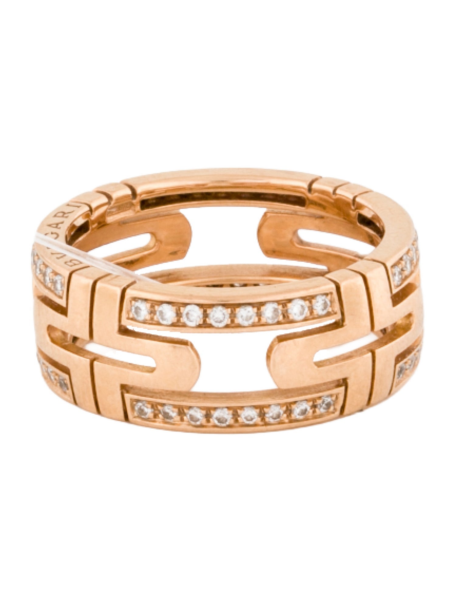 Bvlgari 18K Diamond Parentesi Band