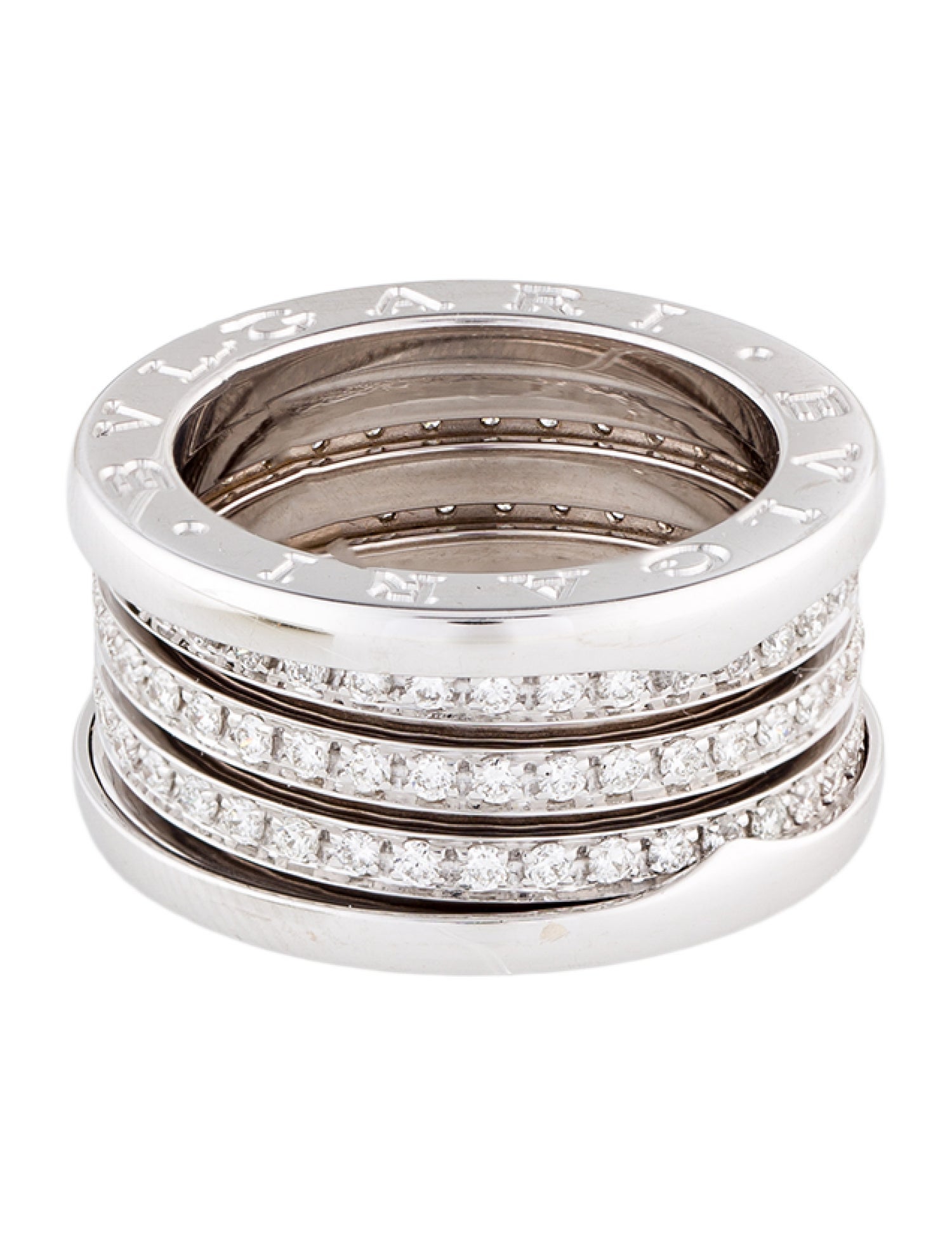 Bvlgari 18K Diamond B.zero1 Band
