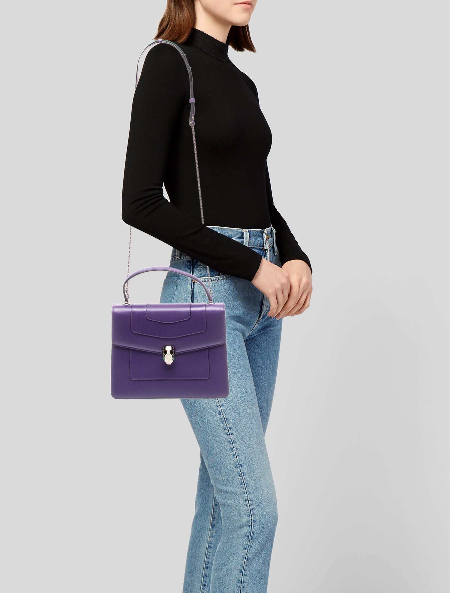 Bvlgari Kingsnake Top Handle Bag