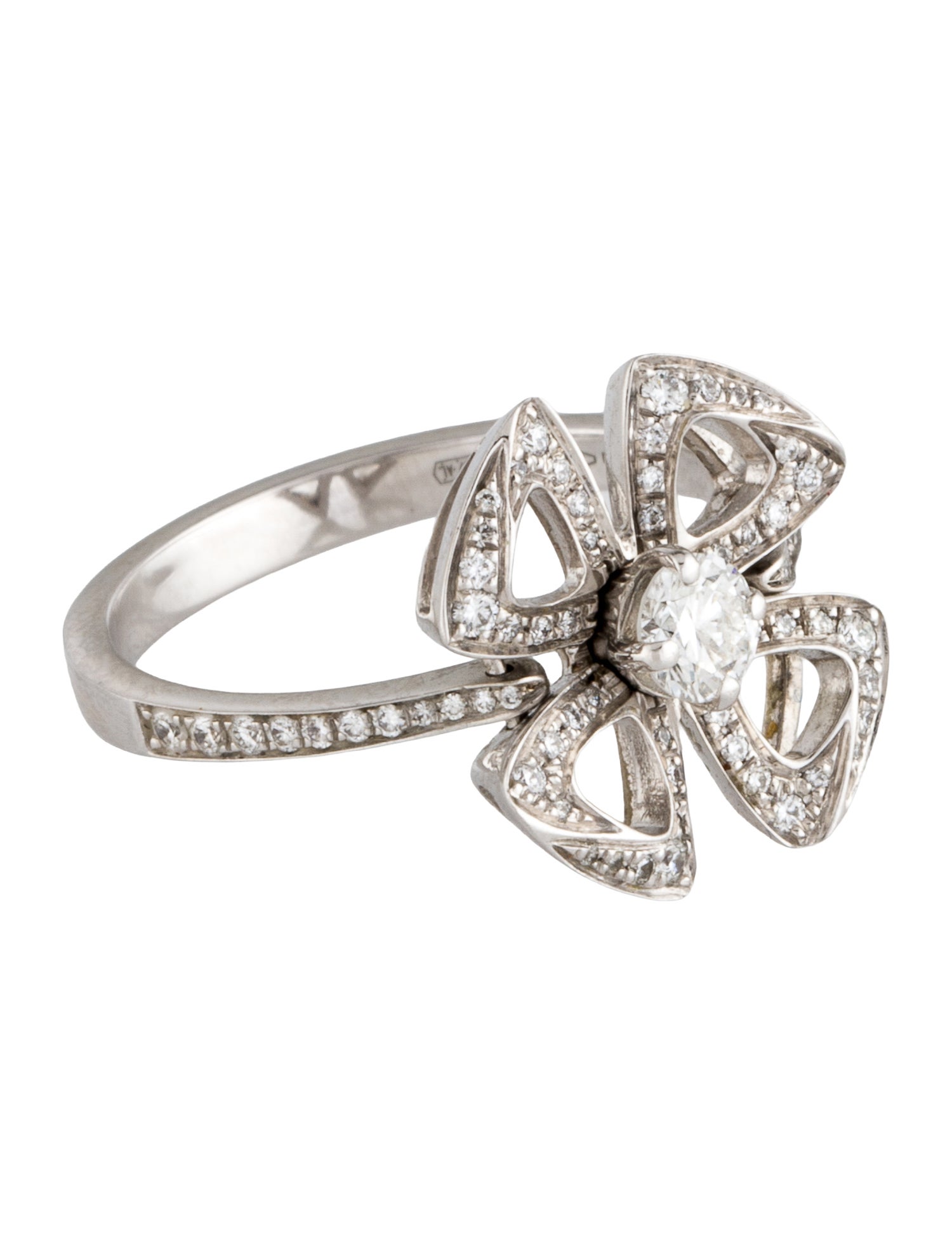 Bvlgari 18K Diamond Fiorever Ring