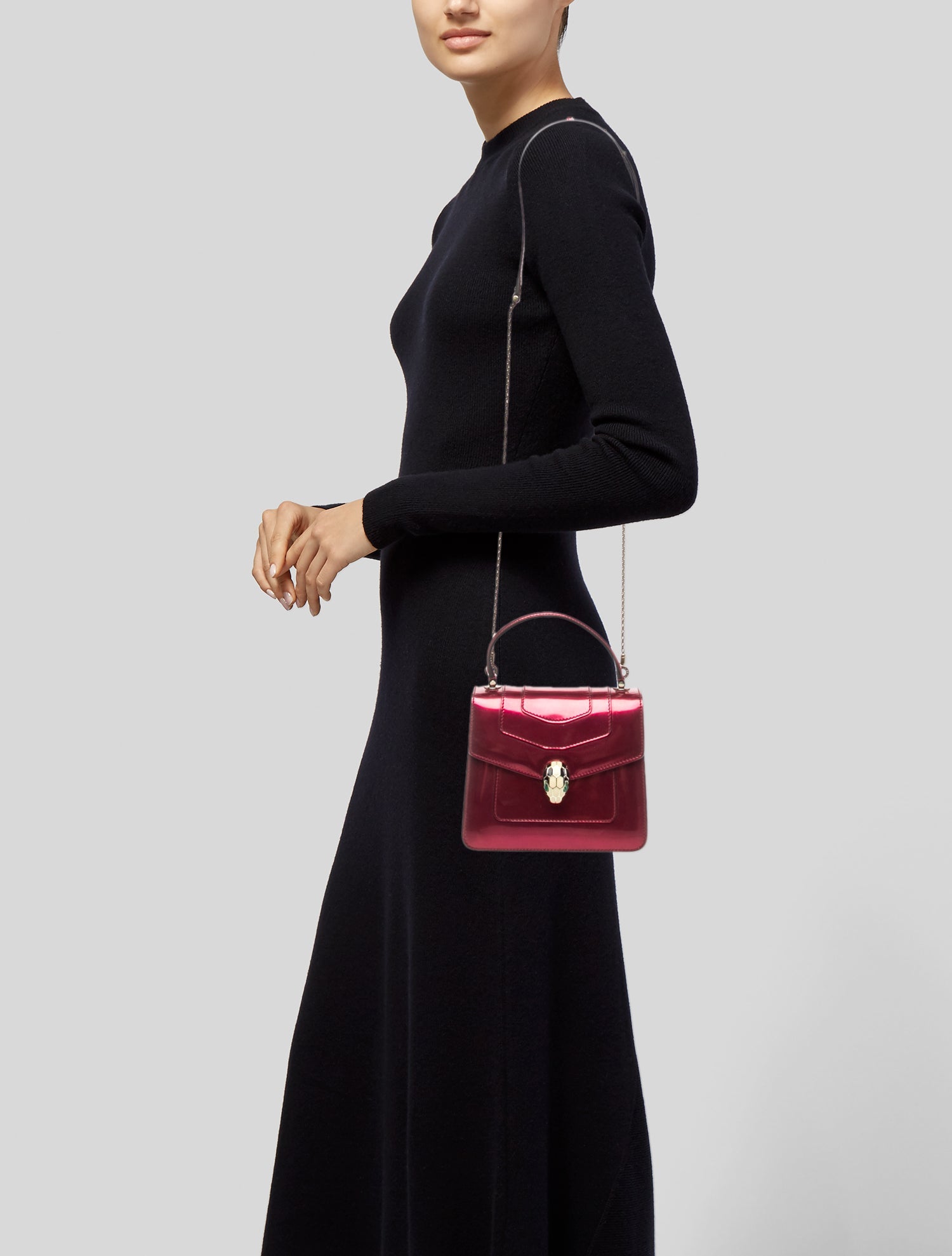 Bvlgari Leather Serpenti Forever Small