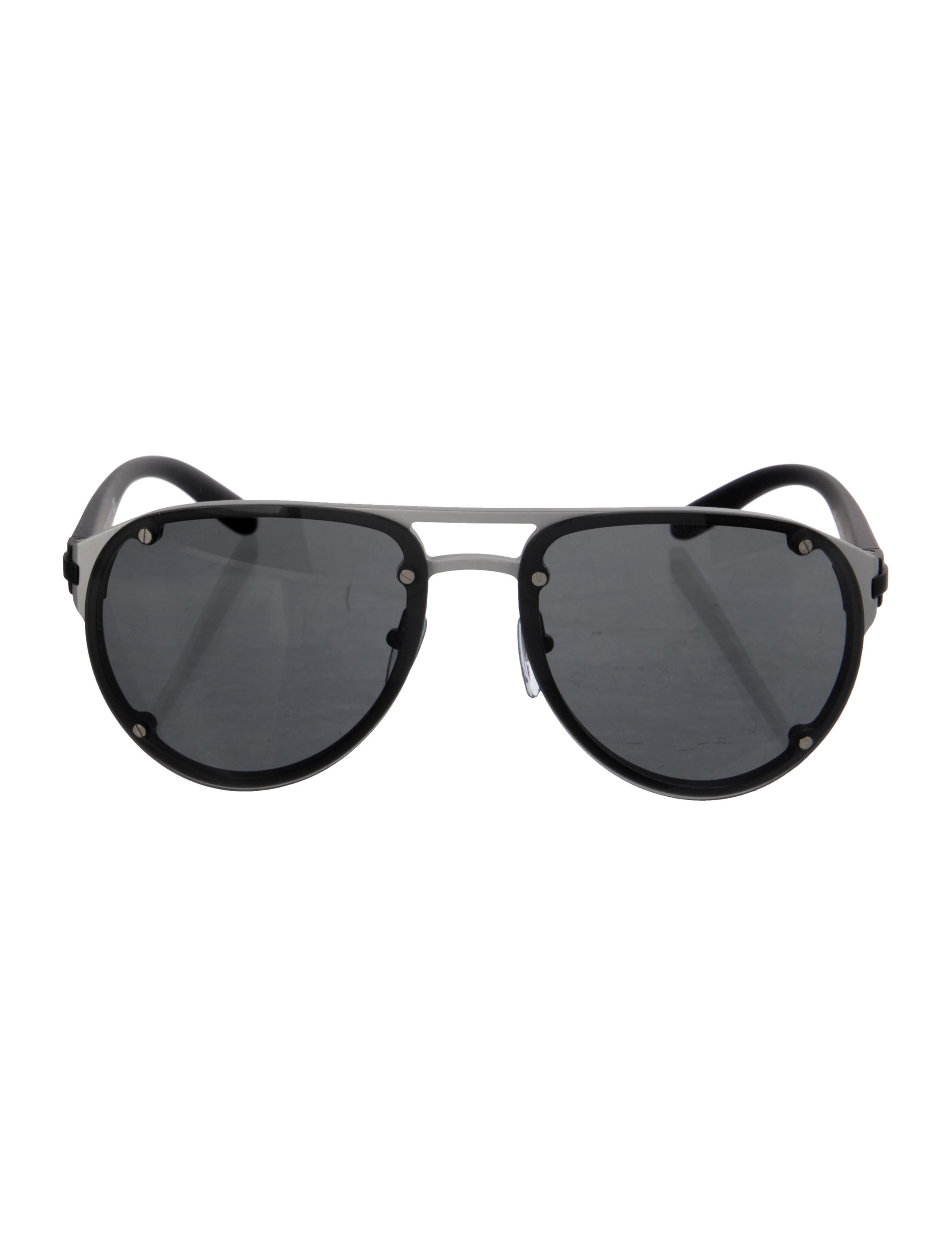 Bvlgari Aviator Tinted Sunglasses