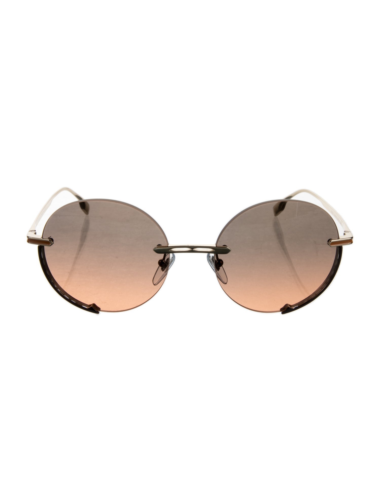 Bvlgari Round Tinted Sunglasses