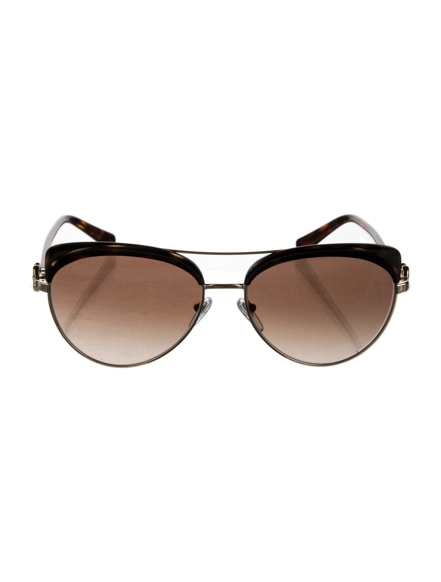 Bvlgari Aviator Gradient Sunglasses
