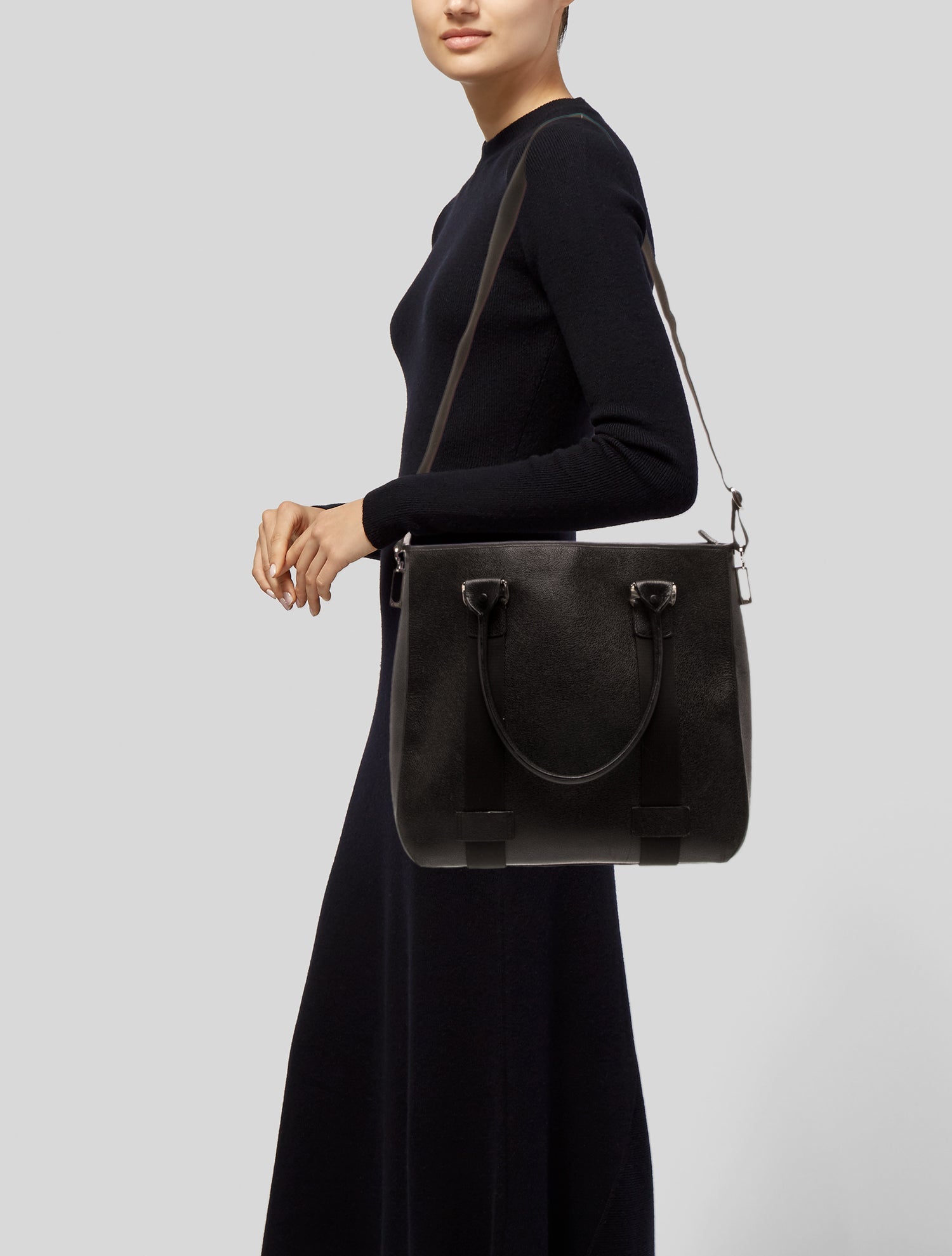 Bvlgari Leather Shoulder Bag