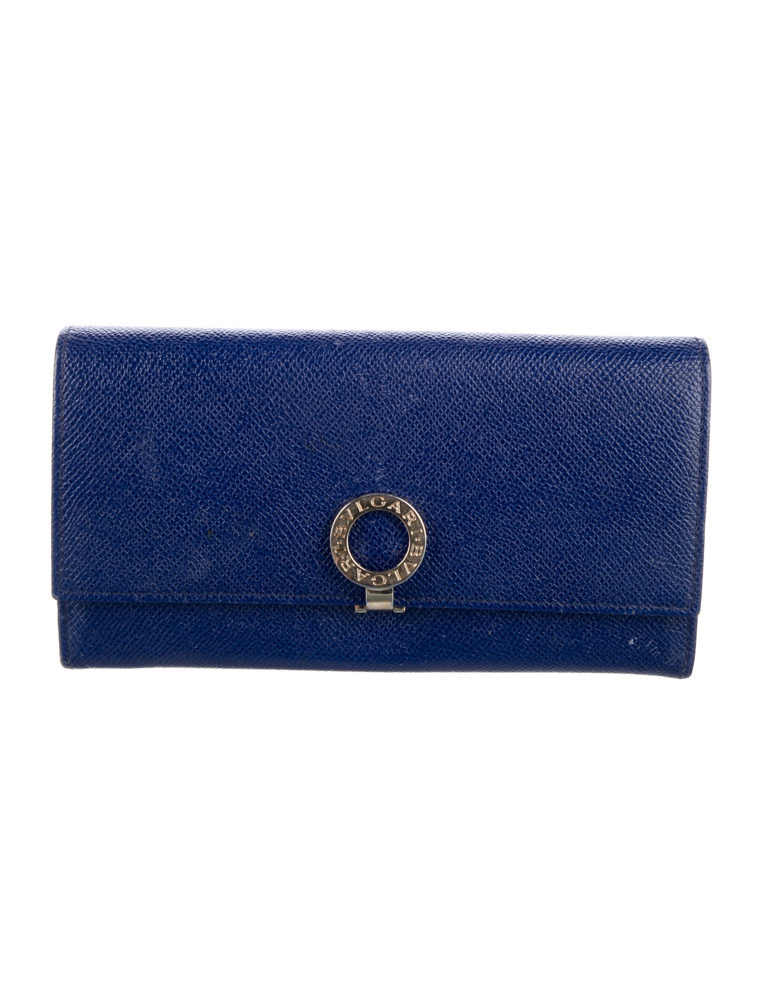 Bvlgari Leather Continental Wallet