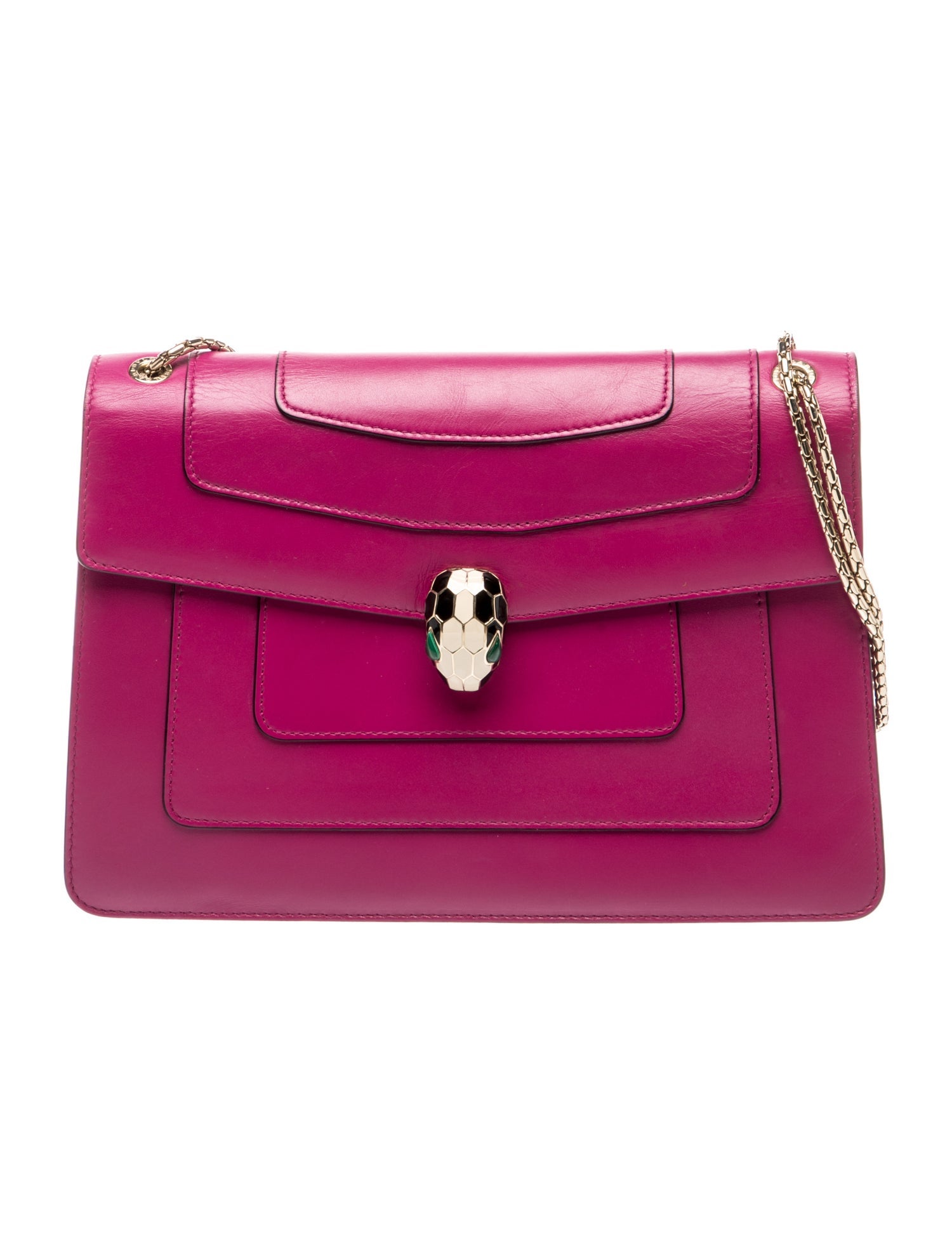 Bvlgari Leather Shoulder Bag