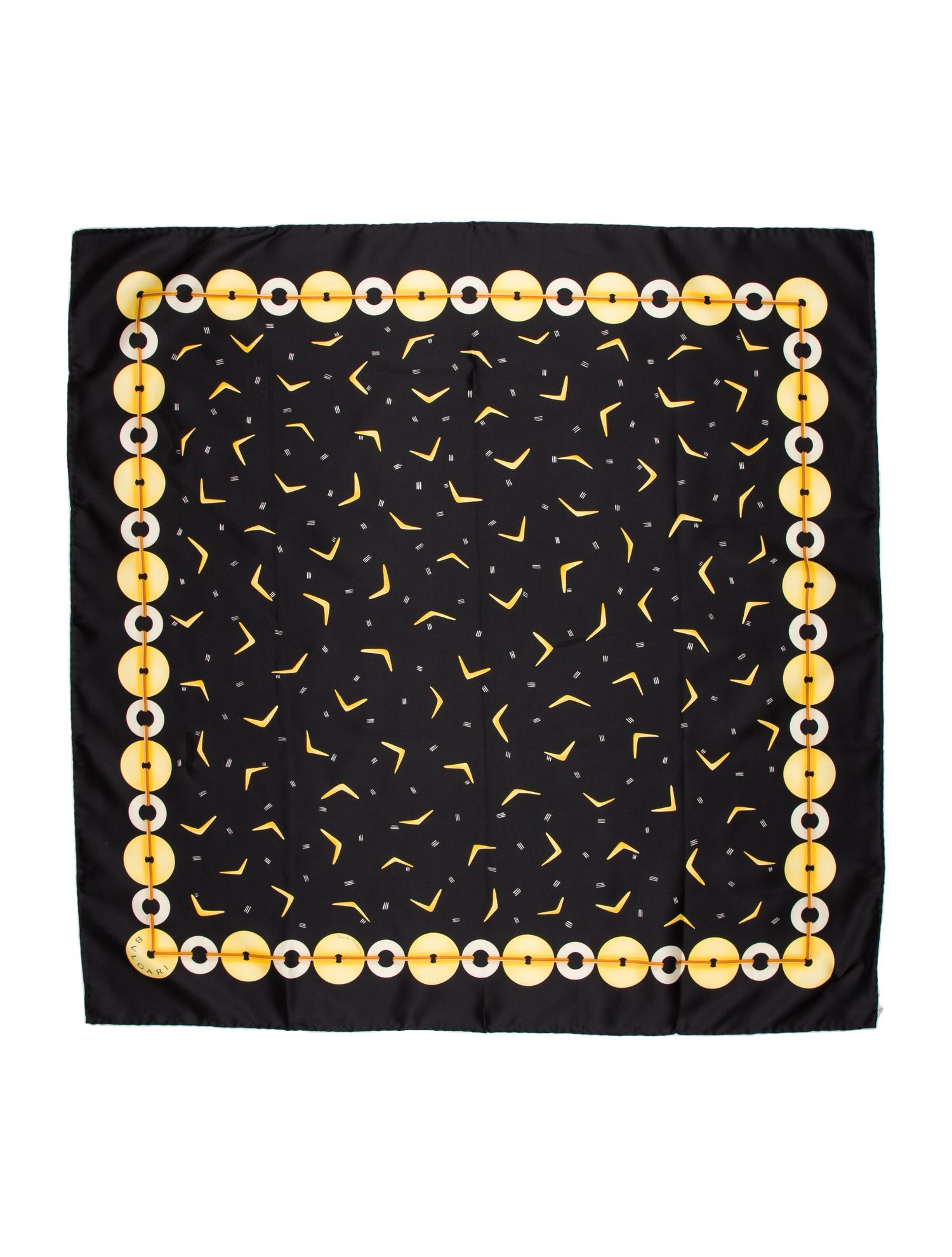 Bvlgari Silk Printed Scarf