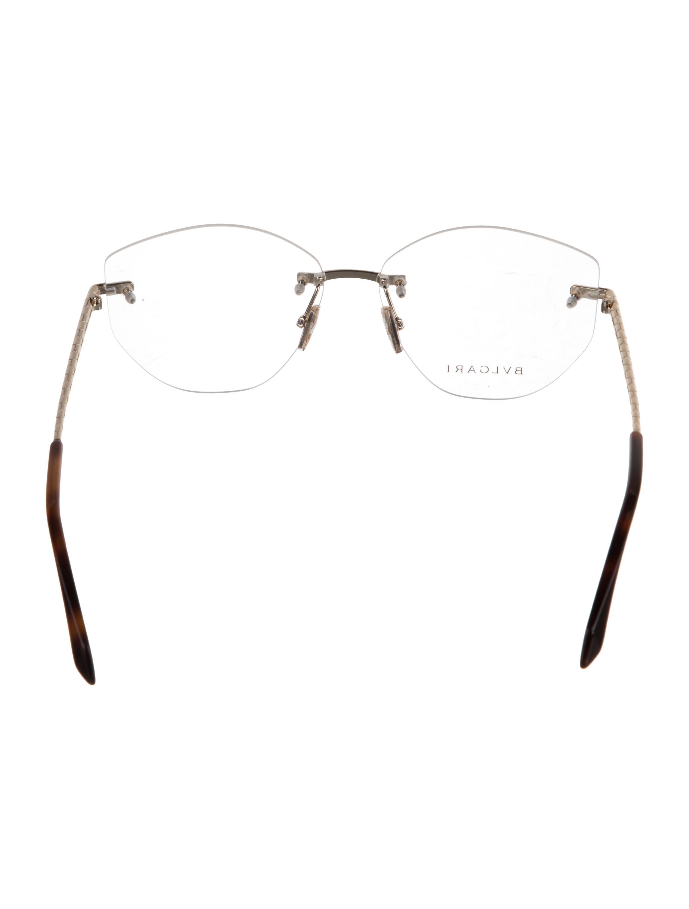 Bvlgari Serpenti Cat-Eye Eyeglasses