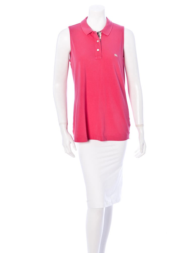 Burberry Sleeveless Polo