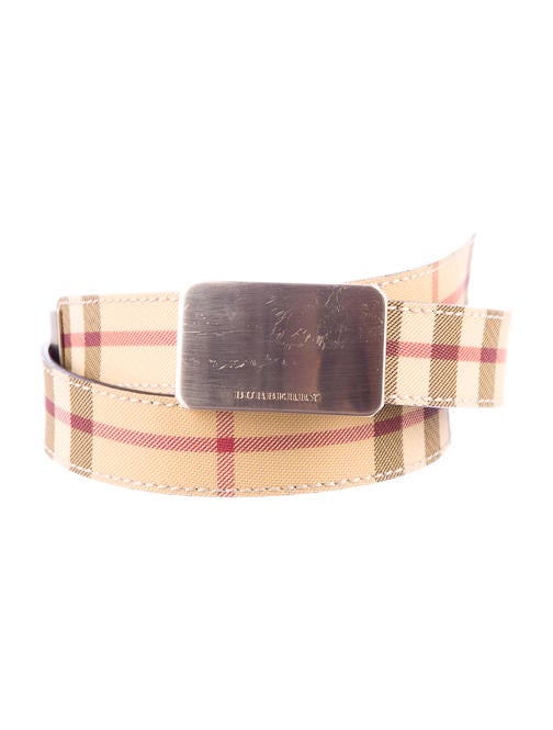 Burberry Nova Check Belt