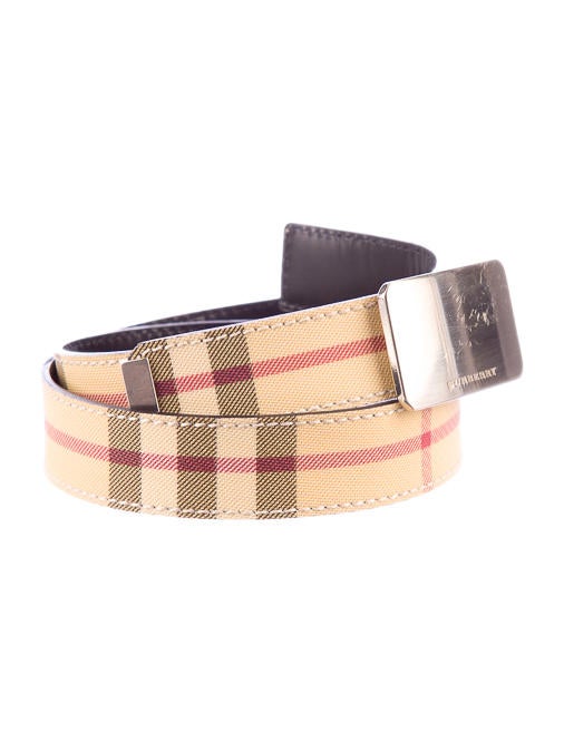 Burberry Nova Check Belt