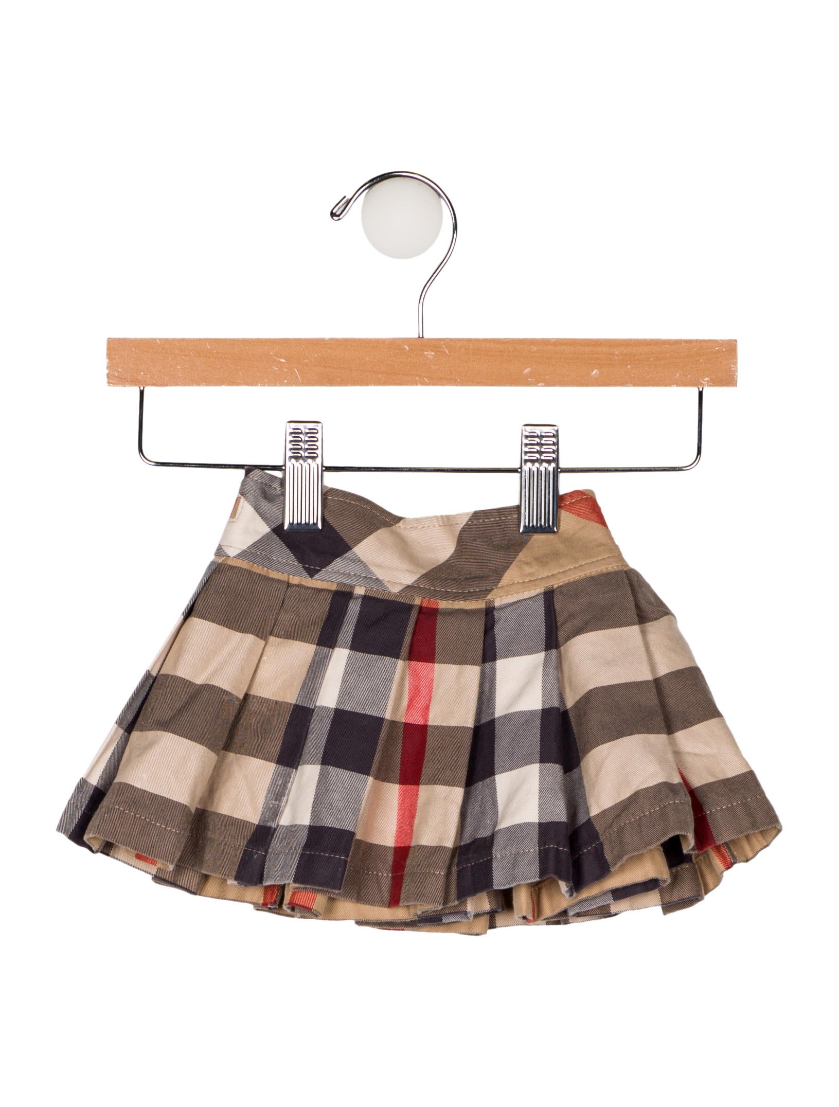 Burberry Girls' Plaid Skirt Girls BUR111159 The RealReal