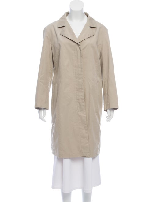 Burberry Knee-Length Trench Coat Beige