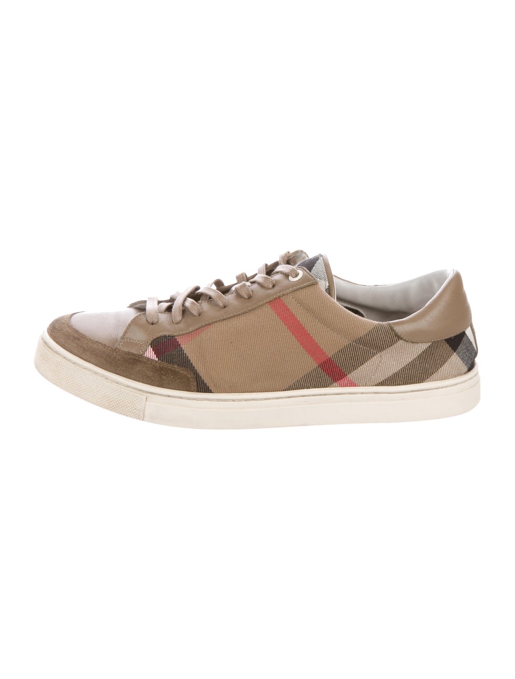 burberry check sneakers