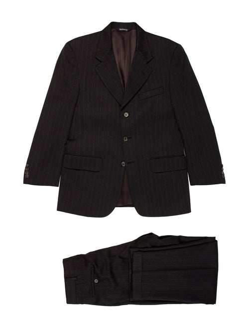 Burberry Pinstripe Two-Piece Suit