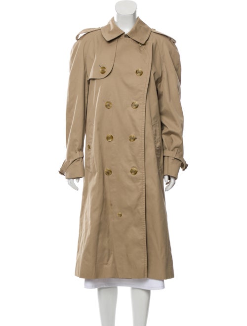 Burberry Double-Breasted Trench Coat Beige