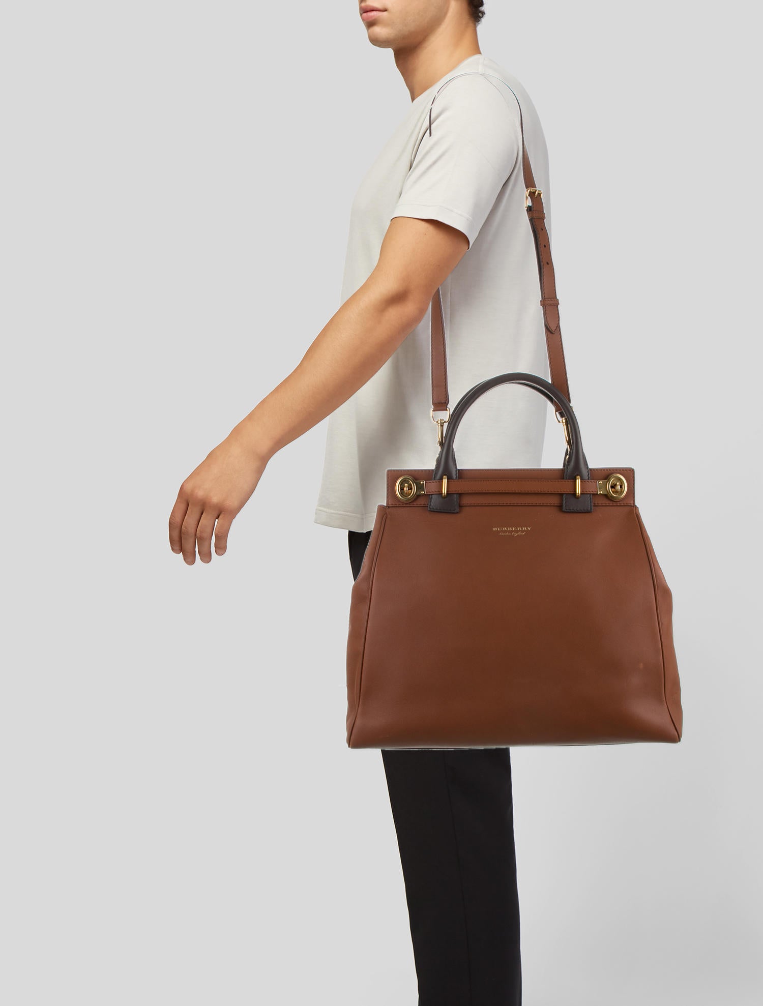 Burberry 2017 DK88 Luggage Bag - Neutrals Satchels, Bags