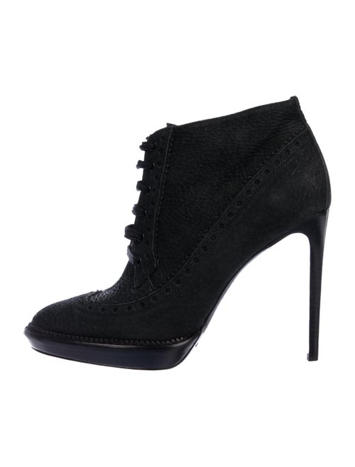 Burberry Holmsey Brogue Nubuck Booties