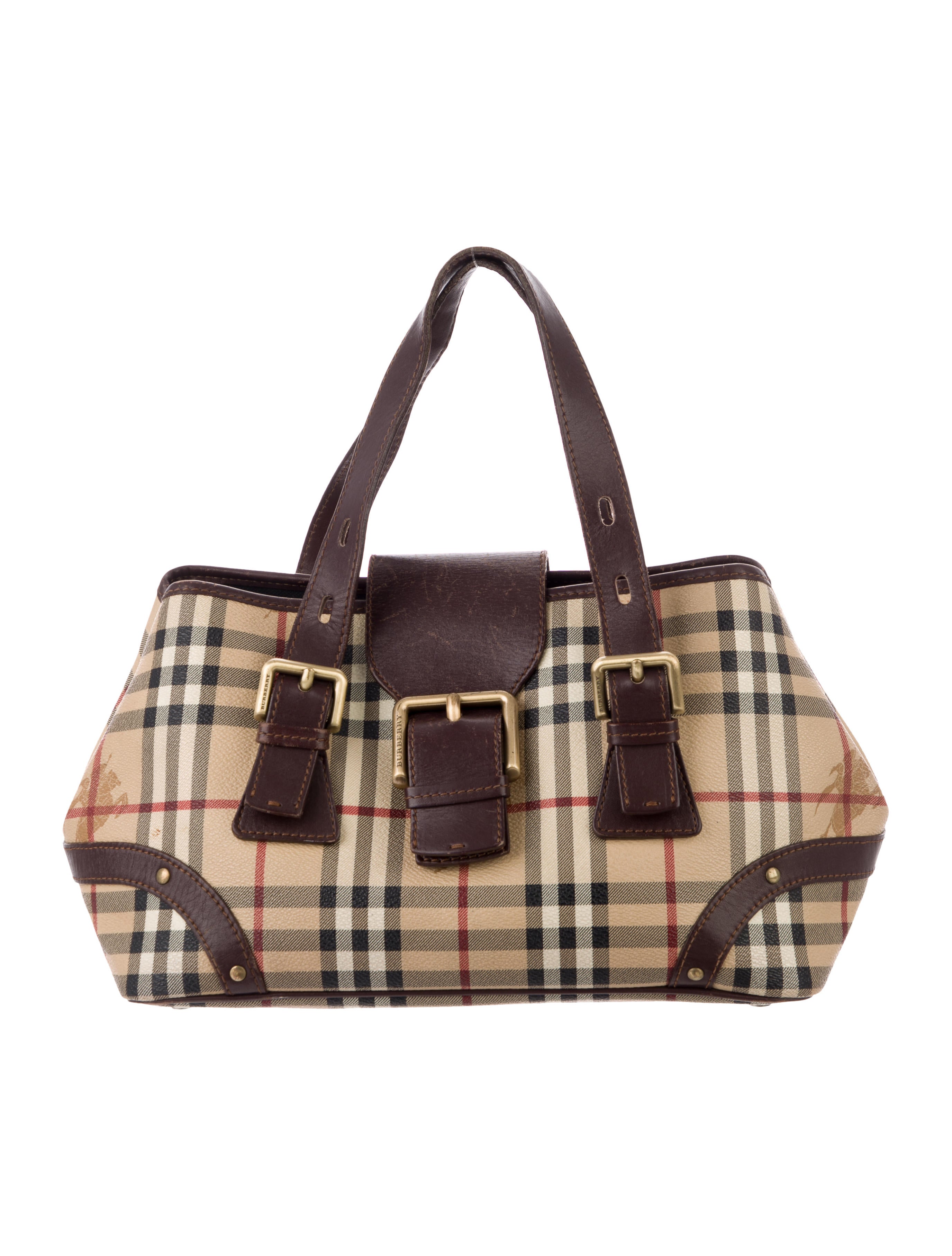 burberry haymarket check tote bag price