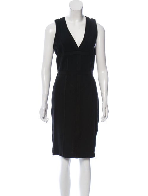 Burberry Mesh Sleeveless Dress Black