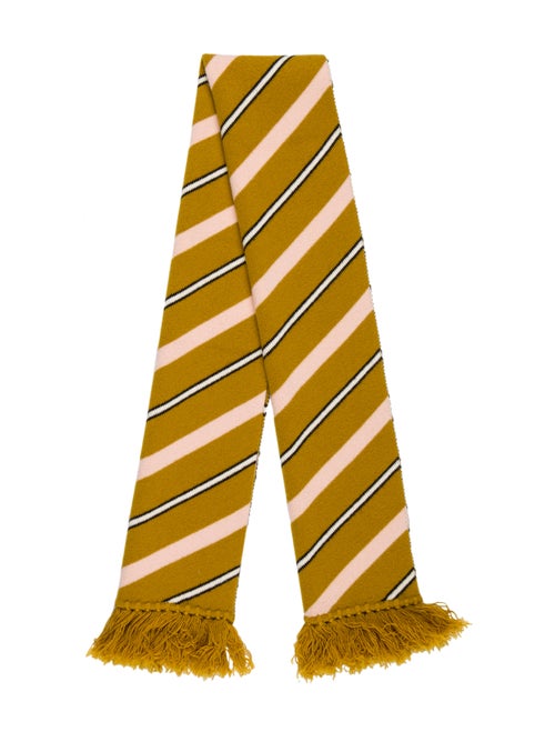 Burberry Knit Striped Scarf multicolor