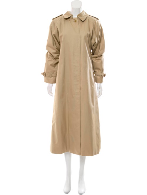 Burberry Long Trench Coat Beige