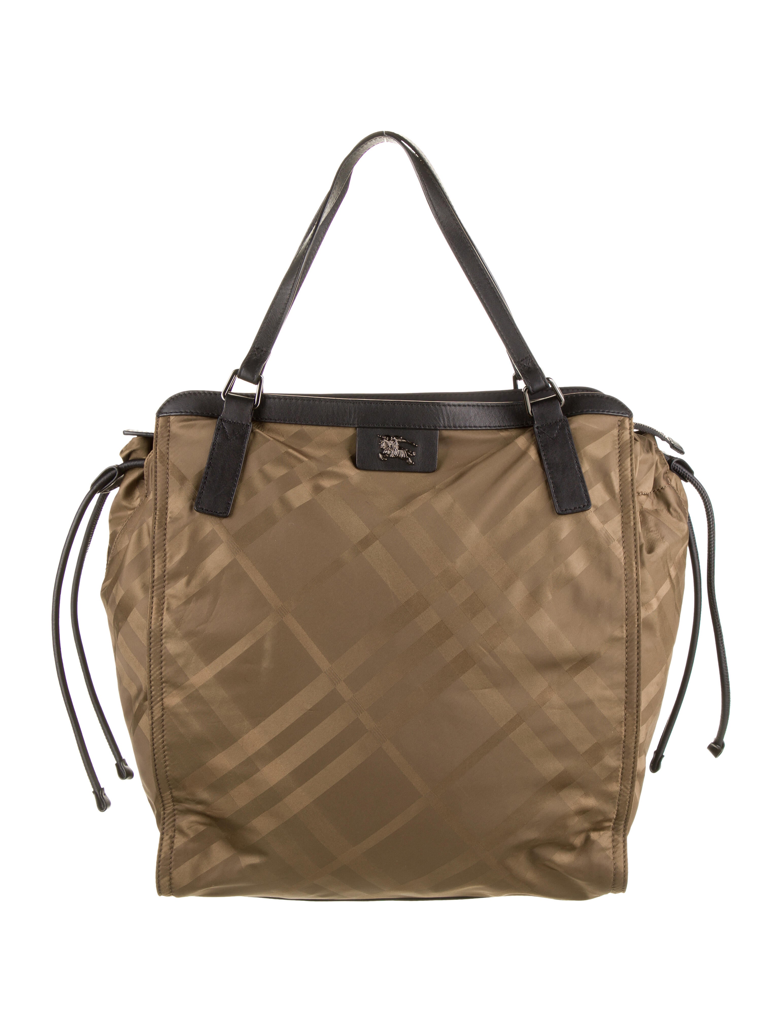 burberry buckleigh nylon tote bag