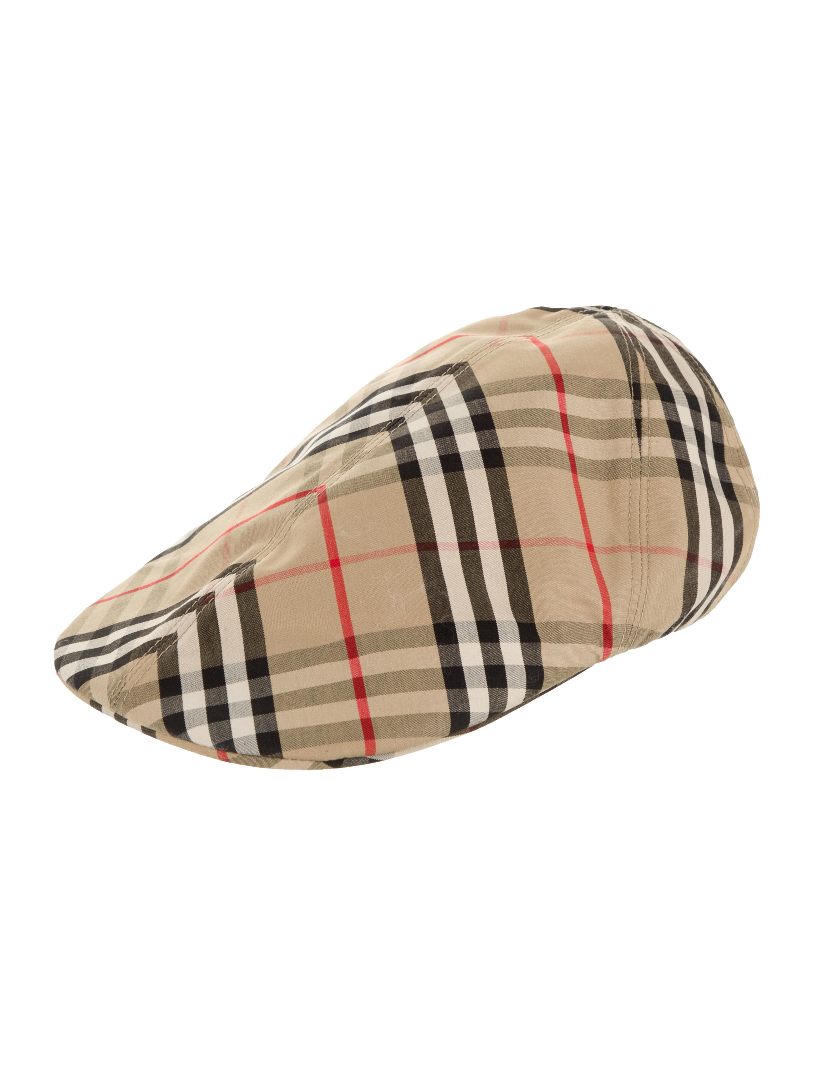 Burberry Vintage Check Newsboy Hat w/ Tags Accessories BUR172804