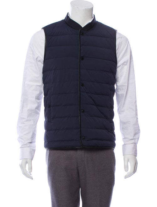 Burberry Quilted Button-Up Vest