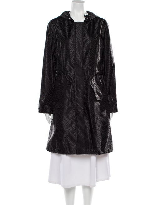 Burberry Monogram Rain Coat Coat Black
