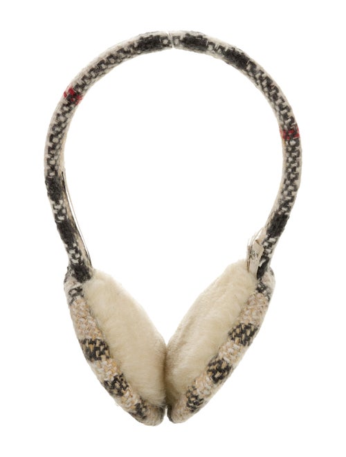 Burberry Nova Check Earmuffs multicolor