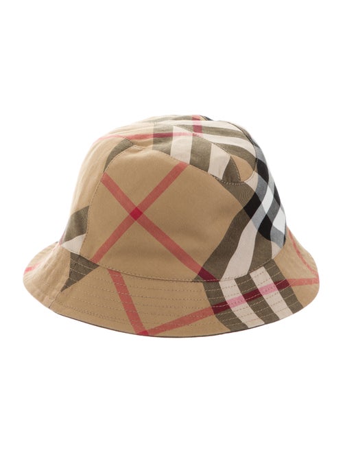 Burberry Nova Check Bucket Hat Khaki