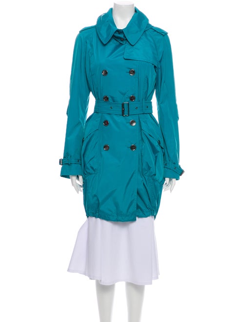 Burberry Trench Coat Blue