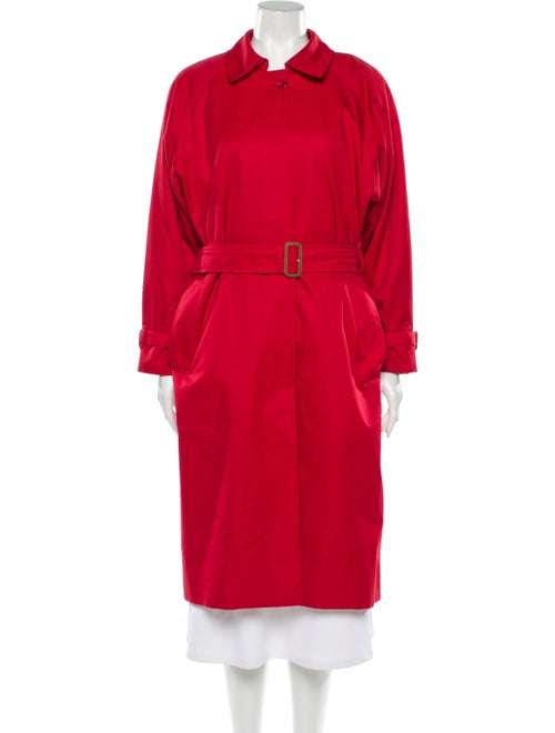 Burberry Trench Coat Red
